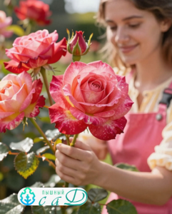 Роза "ДЕКОР АРЛЕКИН"
